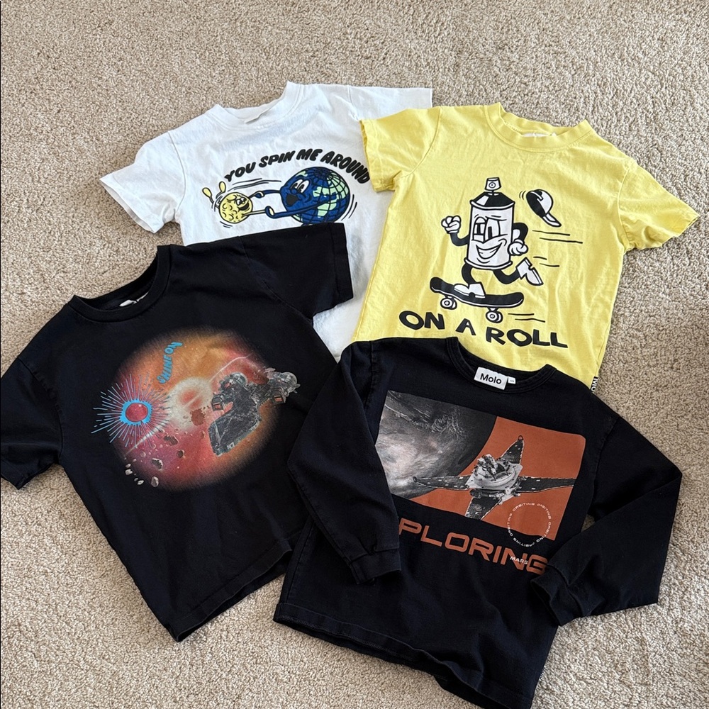 MOLO Boys Tees (4) Size 122 (7)
